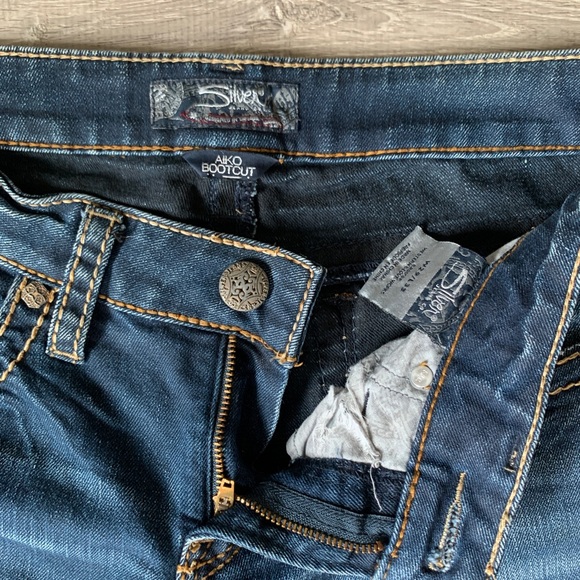 Silver Aiko Bootcut Jeans - Picture 4 of 5